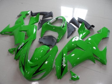 Carenado Moto ZX10R 2006-2007 - Verde Negro Arrow