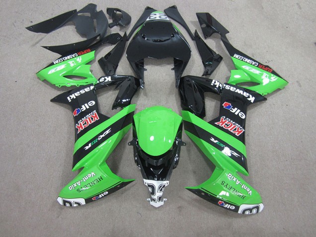 Carenado Moto ZX10R 2008-2010 - Negro Verde Carenado Moto ZX10R 2008-2010 - Negro Verde