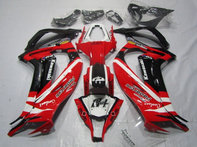 Carenado Moto ZX10R 2011-2015 - Negro Rojo 84 Carenado Moto ZX10R 2011-2015 - Negro Rojo 84