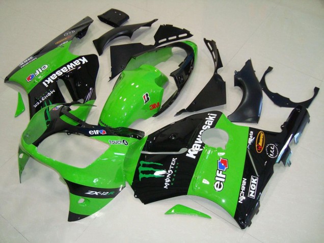 Carenado Moto ZX12R 2000-2001 - Verde Monster Carenado Moto ZX12R 2000-2001 - Verde Monster