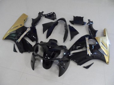 Carenado Moto ZX12R 2002-2006 - Negro y dorado