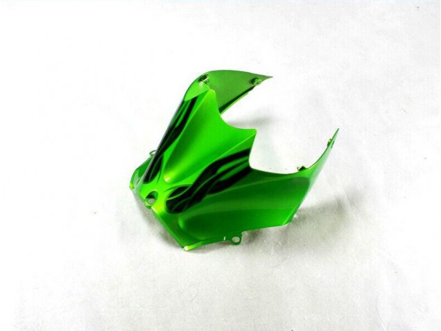 Carenado Moto ZX14R ZZR 1400 2012-2021 - Verde Negro Carenado Moto ZX14R ZZR 1400 2012-2021 - Verde Negro