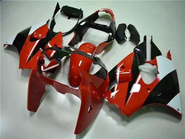 Carenado Moto ZX6R 2000-2002 - Rojo Negro Blanco Carenado Moto ZX6R 2000-2002 - Rojo Negro Blanco