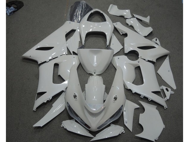 Carenado Moto ZX6R 2005-2006 - Blanco Carenado Moto ZX6R 2005-2006 - Blanco