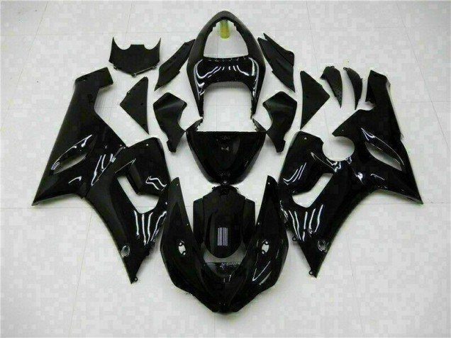 Carenado Moto ZX6R 2005-2006 - Brillante Negro Carenado Moto ZX6R 2005-2006 - Brillante Negro