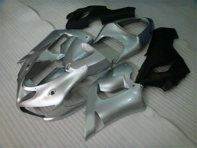 Carenado Moto ZX6R 2005-2006 - Plata Negro