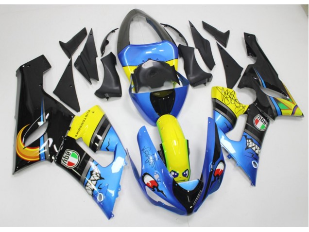 Carenado Moto ZX6R 2005-2006 - Tiburón
