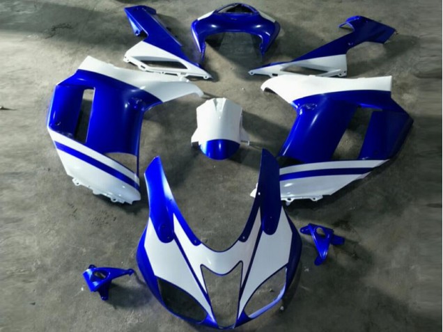 Carenado Moto ZX6R 2007-2008 - Azul Blanco Carenado Moto ZX6R 2007-2008 - Azul Blanco