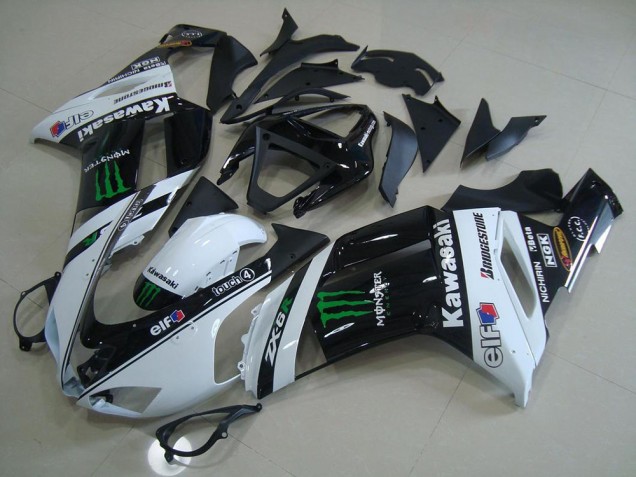 Carenado Moto ZX6R 2007-2008 - Blanco Monster Carenado Moto ZX6R 2007-2008 - Blanco Monster