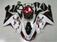 Carenado Moto ZX6R 2007-2008 - Blanco Negro Rojo Carenado Moto ZX6R 2007-2008 - Blanco Negro Rojo