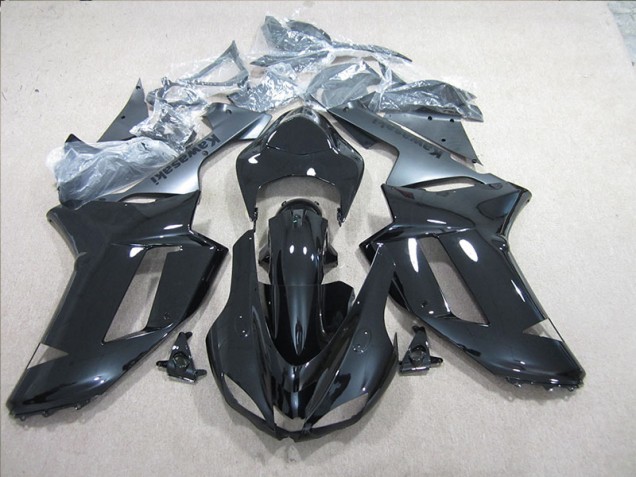 Carenado Moto ZX6R 2007-2008 - Negro Plata Carenado Moto ZX6R 2007-2008 - Negro Plata