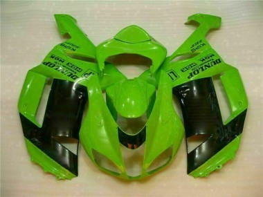 Carenado Moto ZX6R 2007-2008 - Verde Negro Dunlop