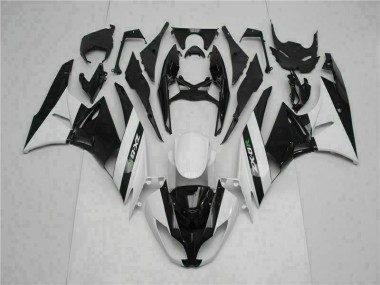 Carenado Moto ZX6R 2009-2012 - Negro Blanco