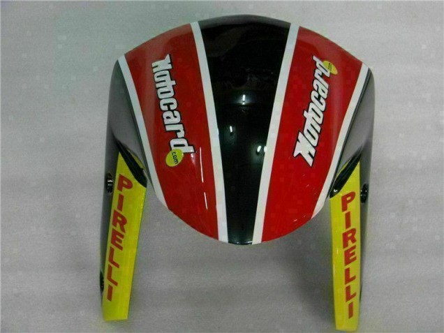 Carenado Moto ZX6R 2009-2012 - Negro Rojo Verde Motocard Carenado Moto ZX6R 2009-2012 - Negro Rojo Verde Motocard