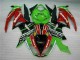 Carenado Moto ZX6R 2009-2012 - Negro Rojo Verde Motocard Carenado Moto ZX6R 2009-2012 - Negro Rojo Verde Motocard