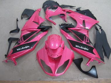 Carenado Moto ZX6R 2009-2012 - Rosa Negro Monster