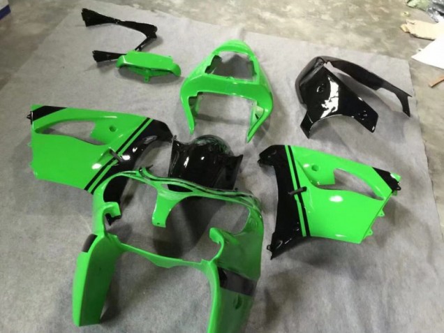 Carenado Moto ZX9R 2002-2003 - Verde Brillante Negro Carenado Moto ZX9R 2002-2003 - Verde Brillante Negro