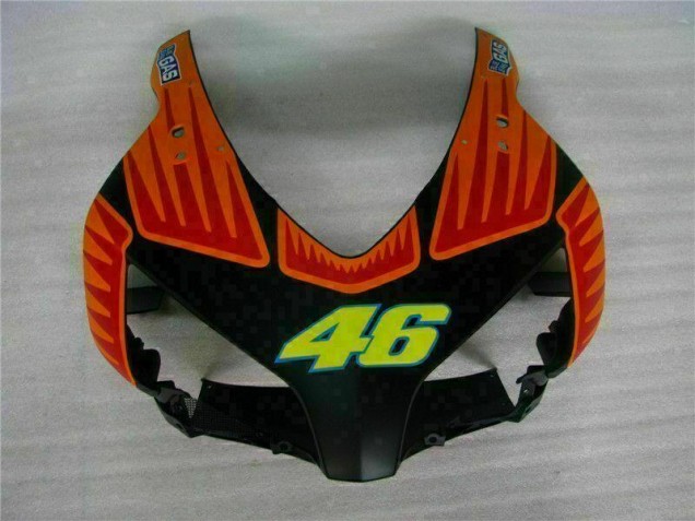 Carenado & Plástico Moto CBR 1000 RR 2004-2005 - Negro Naranja Carenado & Plástico Moto CBR 1000 RR 2004-2005 - Negro Naranja