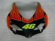 Carenado & Plástico Moto CBR 1000 RR 2004-2005 - Negro Naranja Carenado & Plástico Moto CBR 1000 RR 2004-2005 - Negro Naranja