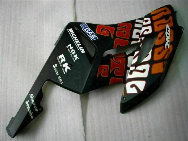 Carenado & Plástico Moto CBR 1000 RR 2004-2005 - Negro Naranja Carenado & Plástico Moto CBR 1000 RR 2004-2005 - Negro Naranja