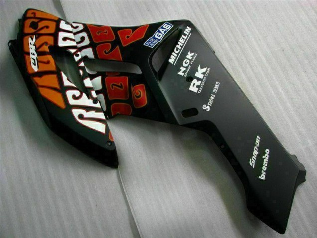 Carenado & Plástico Moto CBR 1000 RR 2004-2005 - Negro Naranja Carenado & Plástico Moto CBR 1000 RR 2004-2005 - Negro Naranja