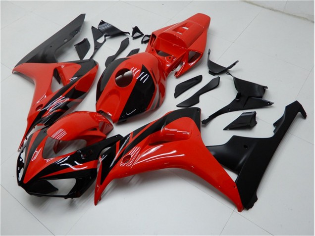 Carenado & Plástico Moto CBR 1000 RR 2006-2007 - Rojo Negro Carenado & Plástico Moto CBR 1000 RR 2006-2007 - Rojo Negro