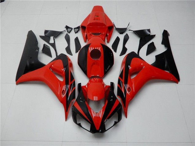 Carenado & Plástico Moto CBR 1000 RR 2006-2007 - Rojo Negro Carenado & Plástico Moto CBR 1000 RR 2006-2007 - Rojo Negro