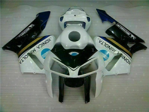 Carenado & Plástico Moto CBR 600 RR 2005-2006 - Blanco Negro Carenado & Plástico Moto CBR 600 RR 2005-2006 - Blanco Negro