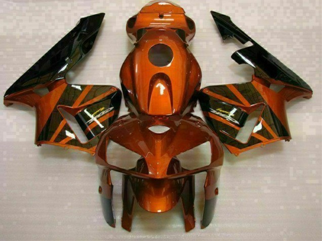 Carenado & Plástico Moto CBR 600 RR 2005-2006 - Naranja Negro Carenado & Plástico Moto CBR 600 RR 2005-2006 - Naranja Negro