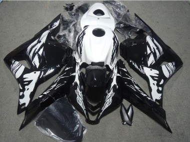 Carenado & Plástico Moto CBR 600 RR 2009-2012 - Negro Blanco