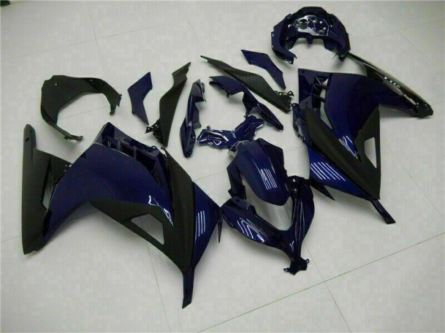 Carenado & Plástico Moto EX300 2013-2016 - Azul Negro Carenado & Plástico Moto EX300 2013-2016 - Azul Negro