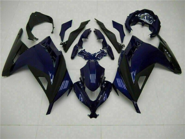 Carenado & Plástico Moto EX300 2013-2016 - Azul Negro Carenado & Plástico Moto EX300 2013-2016 - Azul Negro