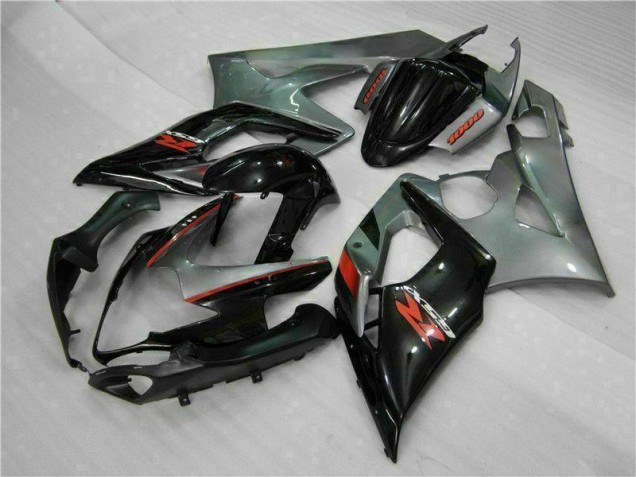 Carenado & Plástico Moto GSXR 1000 K5 2005-2006 - Gris Negro Carenado & Plástico Moto GSXR 1000 K5 2005-2006 - Gris Negro
