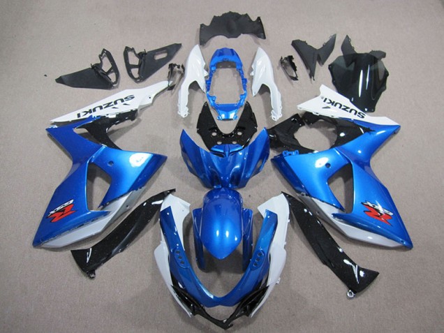 Carenado & Plástico Moto GSXR 1000 K9 2009-2016 - Azul Blanco Carenado & Plástico Moto GSXR 1000 K9 2009-2016 - Azul Blanco