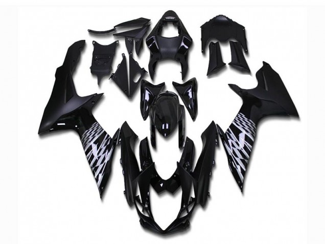 Carenado & Plástico Moto GSXR 600 / 750 K11 2011-2021 - Negro Mate
