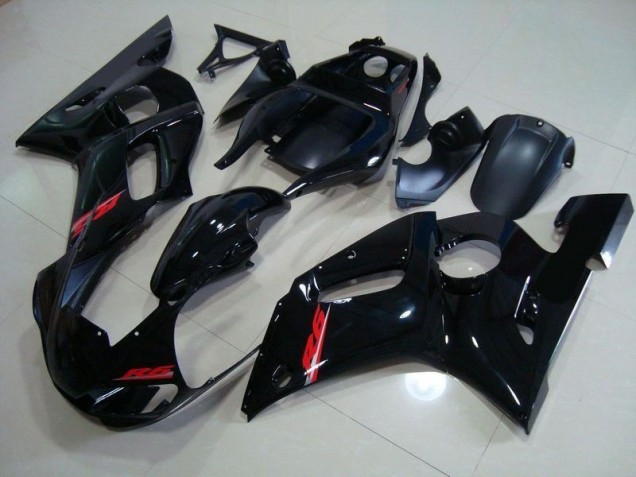 Carenado & Plástico Moto R6 1998-2002 - Brillante Negro Rojo Calcomanías Carenado & Plástico Moto R6 1998-2002 - Brillante Negro Rojo Calcomanías