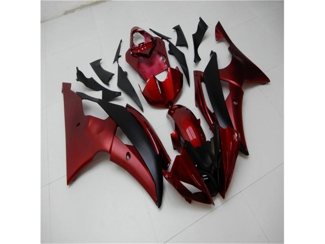 Carenado & Plástico Moto R6 2008-2016 - Rojo Negro Carenado & Plástico Moto R6 2008-2016 - Rojo Negro