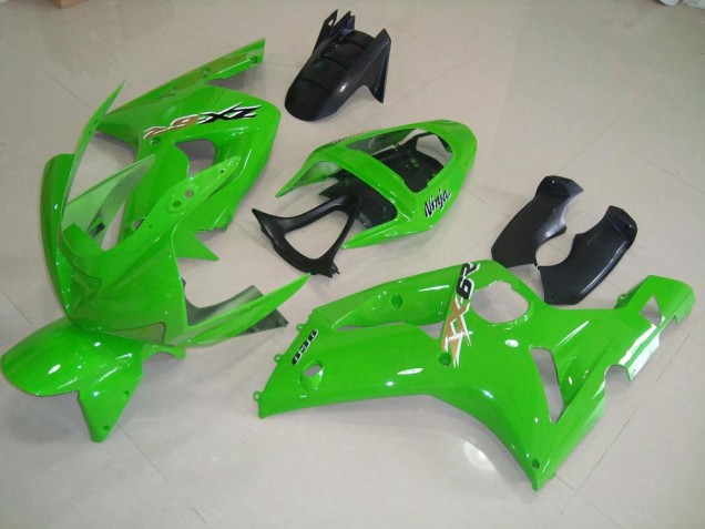 Carenado & Plástico Moto ZX6R 2003-2004 - Verde Carenado & Plástico Moto ZX6R 2003-2004 - Verde