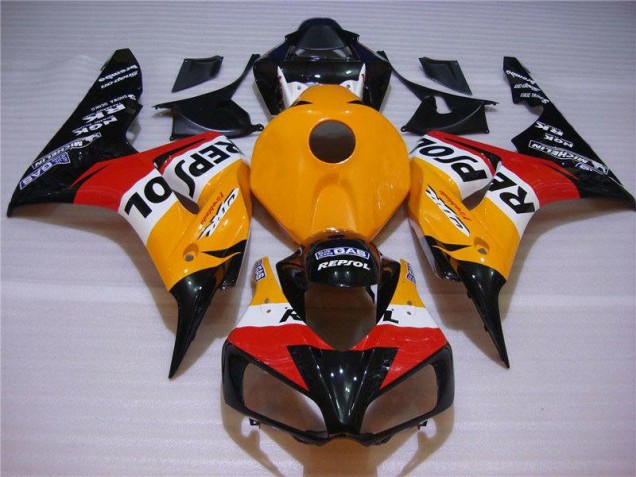 Carenados Moto CBR 1000 RR 2004-2005 - Naranja Negro Repsol Carenados Moto CBR 1000 RR 2004-2005 - Naranja Negro Repsol