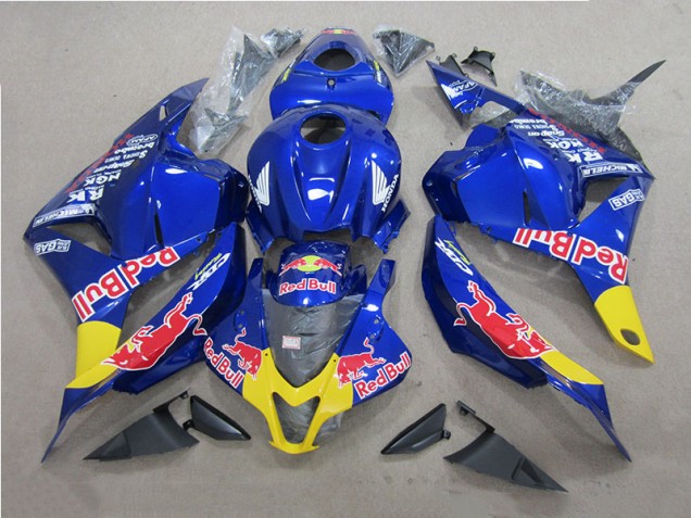 Carenados Moto CBR 600 RR 2009-2012 - Azul Red Bull Carenados Moto CBR 600 RR 2009-2012 - Azul Red Bull