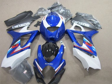 Carenados Moto GSXR 1000 K7 2007-2008 - Azul Blanco