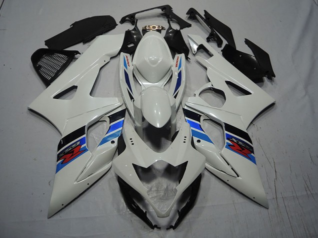 Carenados Moto GSXR 1000 K7 2007-2008 - Blanco Azul Carenados Moto GSXR 1000 K7 2007-2008 - Blanco Azul