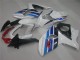 Carenados Moto GSXR 1000 K9 2009-2016 - Blanco Azul Carenados Moto GSXR 1000 K9 2009-2016 - Blanco Azul