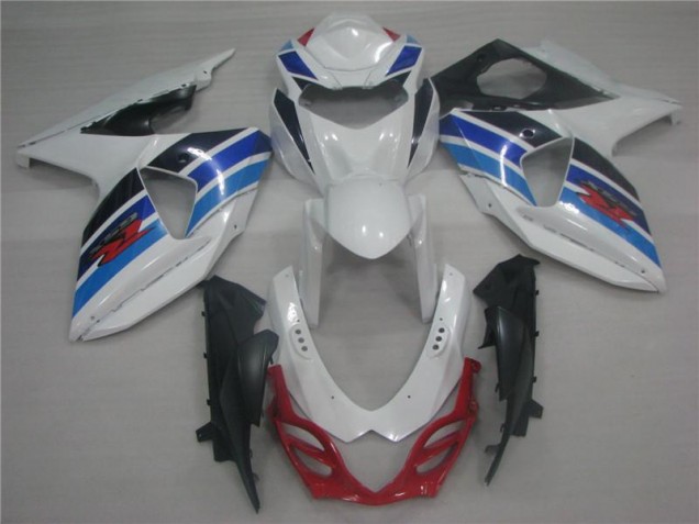 Carenados Moto GSXR 1000 K9 2009-2016 - Blanco Azul Carenados Moto GSXR 1000 K9 2009-2016 - Blanco Azul