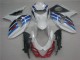 Carenados Moto GSXR 1000 K9 2009-2016 - Blanco Azul Carenados Moto GSXR 1000 K9 2009-2016 - Blanco Azul