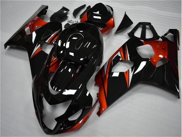 Carenados Moto GSXR 600 / 750 K4 2004-2005 - Naranja Negro Carenados Moto GSXR 600 / 750 K4 2004-2005 - Naranja Negro