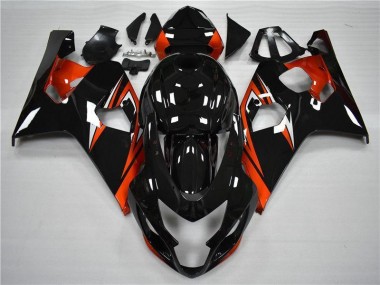Carenados Moto GSXR 600 / 750 K4 2004-2005 - Naranja Negro