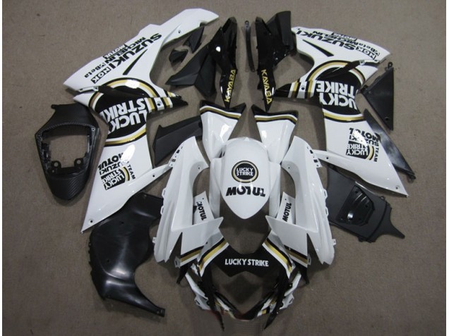 Carenados Moto GSXR 600 K11 2011-2021 - Blanco Lucky Strike Negro Motul Carenados Moto GSXR 600 K11 2011-2021 - Blanco Lucky Strike Negro Motul