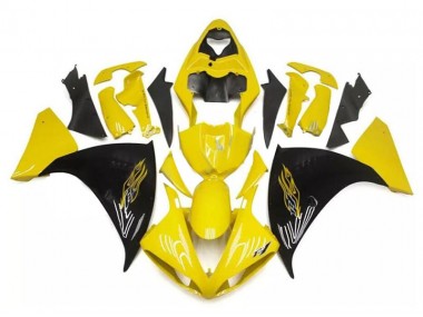 Carenados Moto R1 2009-2011 - Amarillo Negro