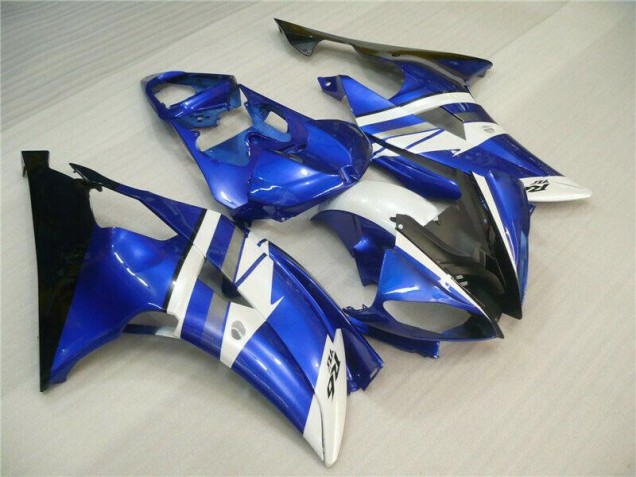 Carenados Moto R6 2008-2016 - Azul Blanco Negro Carenados Moto R6 2008-2016 - Azul Blanco Negro